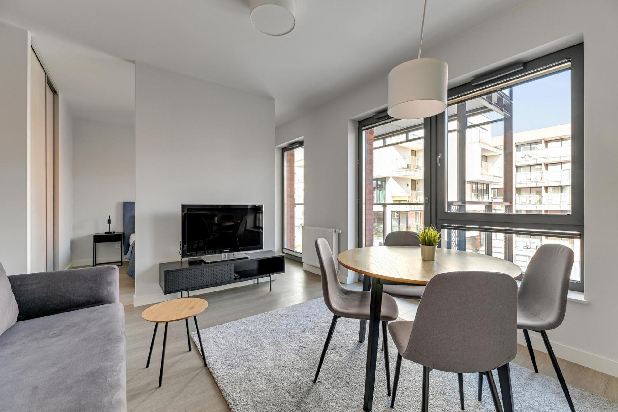 Scala City Center Apartments & Studio By Lion Apartments Gdańsk Exteriör bild