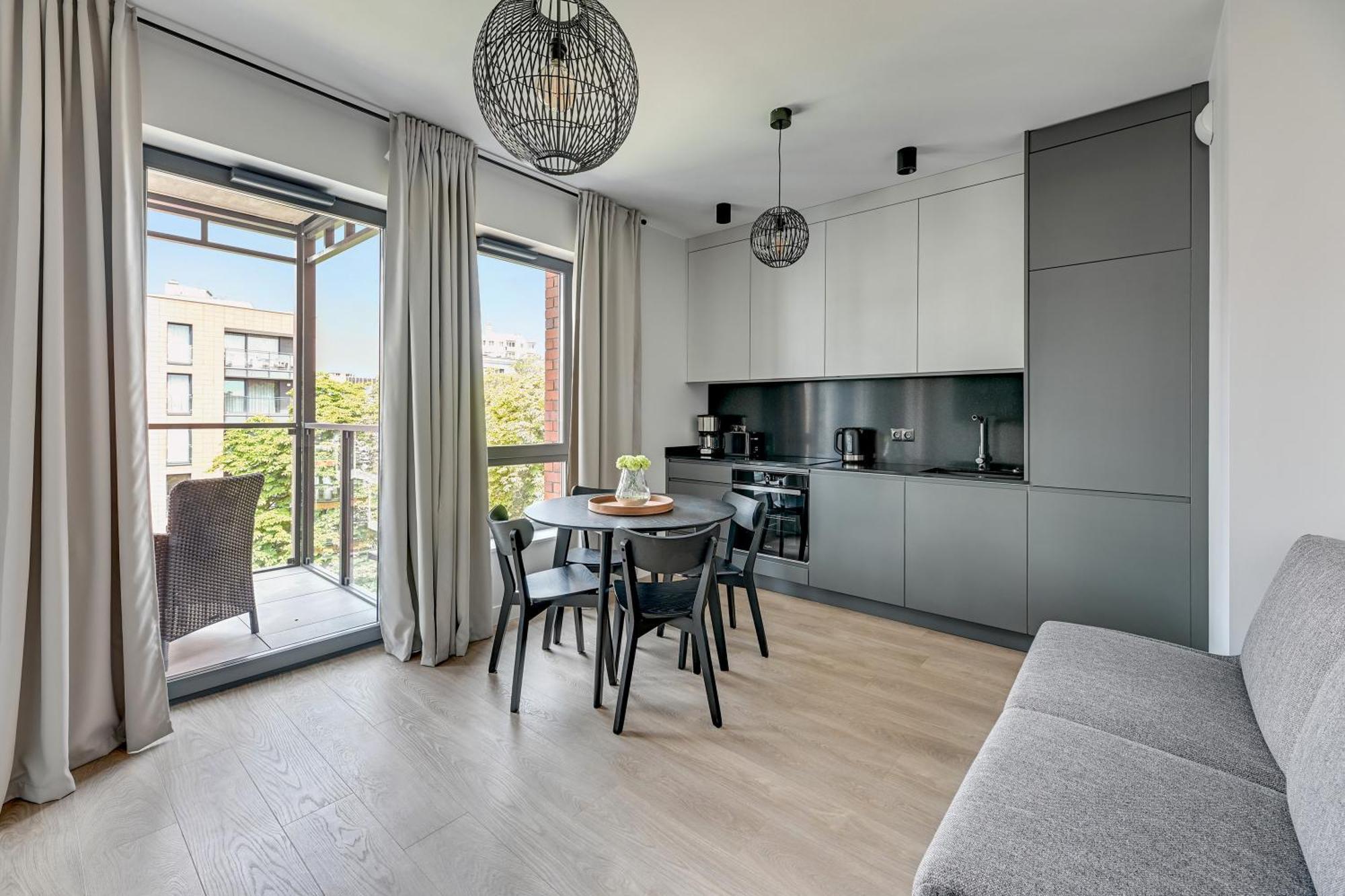 Scala City Center Apartments & Studio By Lion Apartments Gdańsk Exteriör bild