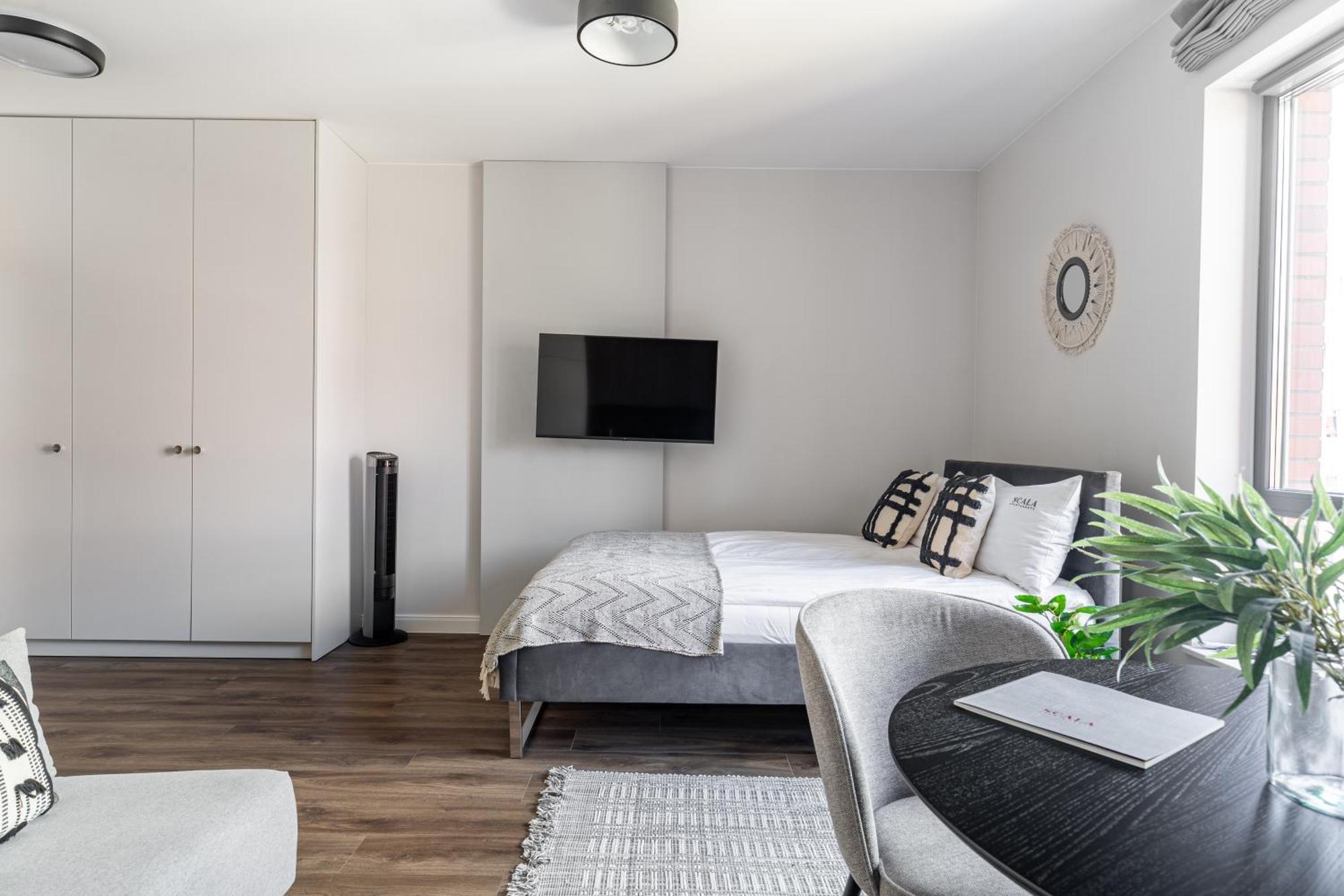Scala City Center Apartments & Studio By Lion Apartments Gdańsk Exteriör bild